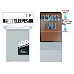 Ultra PRO Gaming PRO-Fit Small Deck Inner Sleeves (100ct)
