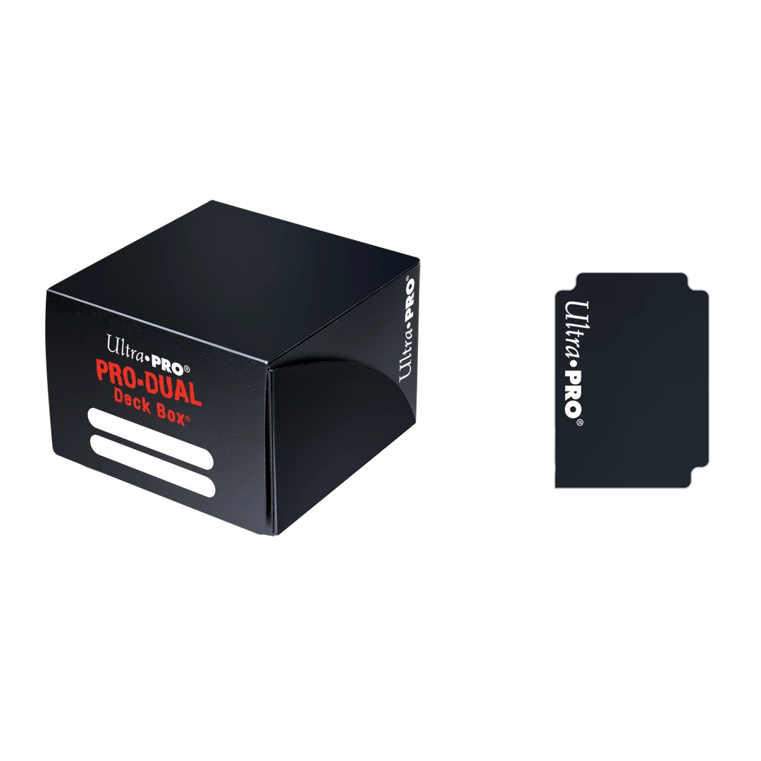 Ultra PRO PRO Dual Standard Black Deck Box Gaming 3 Ultra PRO PRO Dual Standard Black Deck Box Gaming