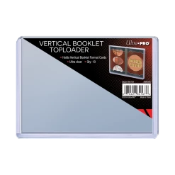 Ultra PRO Sports Vertical Booklet Card Toploaders (10ct)