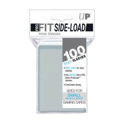 Ultra PRO PRO-Fit Side-Load Small Deck Inner Sleeves (100ct) Gaming