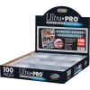Ultra PRO Pages & Organization Platinum Series 9-Pocket Secure Pages (100ct) For Standard Size Cards