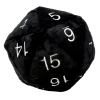 Ultra PRO Gaming Jumbo Black D20 Novelty Dice Plush 2 Ultra PRO Gaming Jumbo Black D20 Novelty Dice Plush