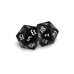 Ultra PRO Heavy Metal D20 Dice Set (2ct)