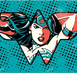 Ultra PRO Wonder Woman Standard Gaming Playmat For Justice League