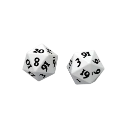 Ultra PRO Heavy Metal D20 Dice Set (2ct)