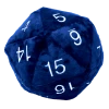 Ultra PRO Jumbo Blue D20 Novelty Dice Plush 2 Ultra PRO Jumbo Blue D20 Novelty Dice Plush