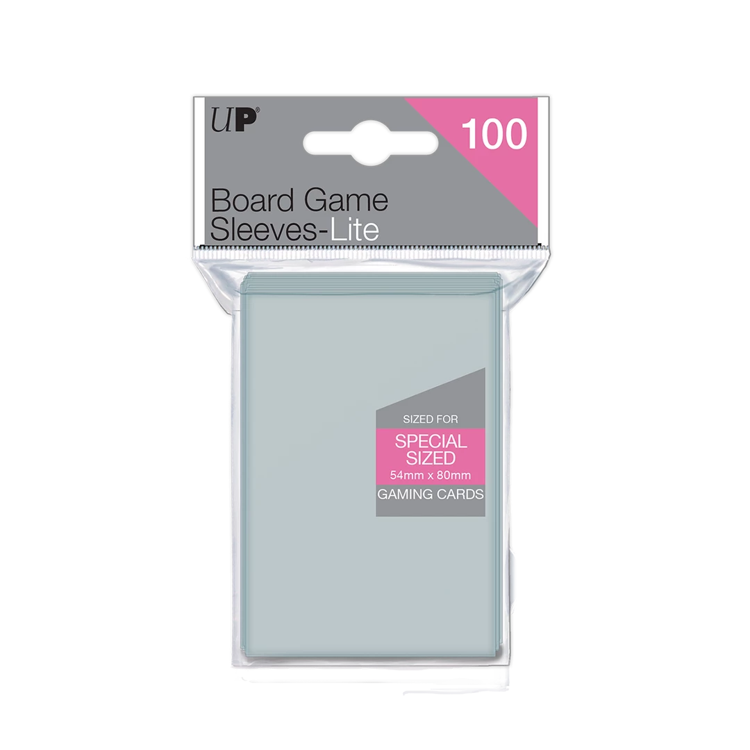 Ultra PRO Special Sized Lite Board Game Sleeves (100ct) For 54mm X 80mm Cards 3 Ultra PRO Special Sized Lite Board Game Sleeves (100ct) For 54mm X 80mm Cards