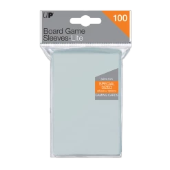 Ultra PRO Special Sized Lite Board Game Sleeves (100ct) For 65mm X 100mm Cards Gaming