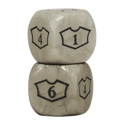 Ultra PRO Gaming Deluxe Mana D6 Loyalty Dice Set (4ct) For Magic: The Gathering