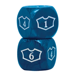 Ultra PRO Gaming Deluxe Mana D6 Loyalty Dice Set (4ct) For Magic: The Gathering