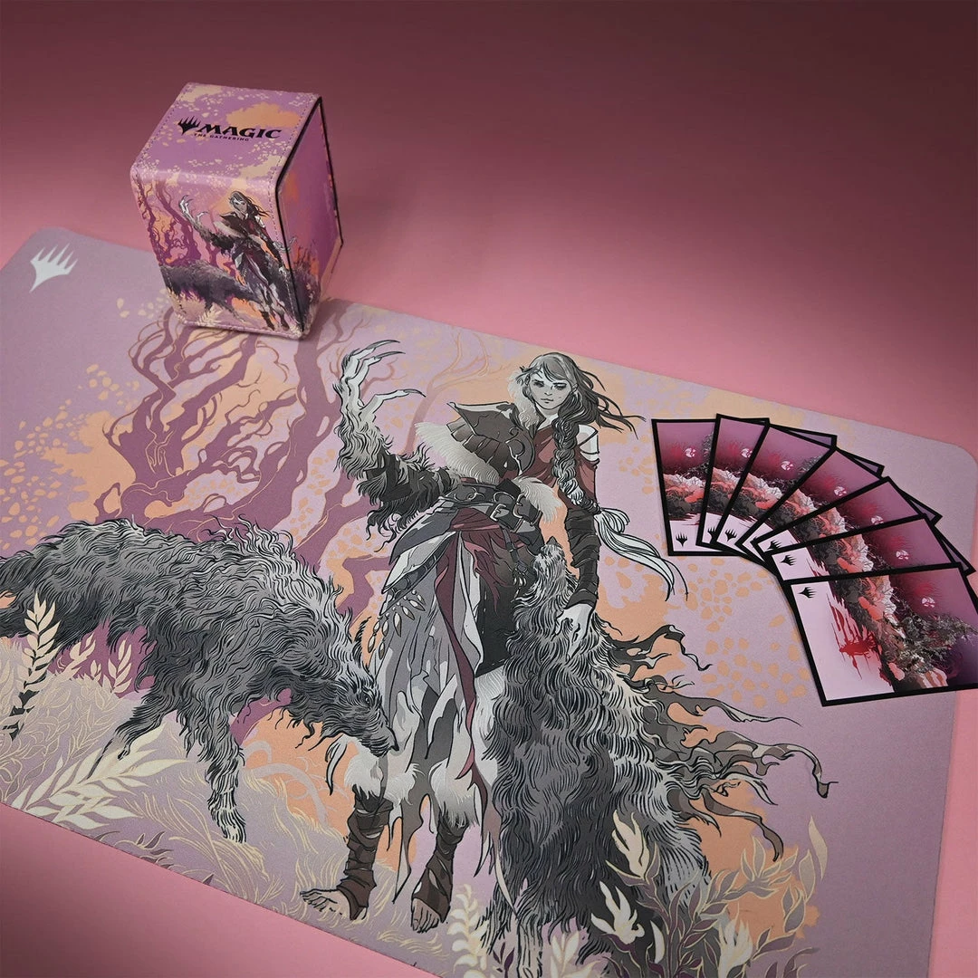 Ultra PRO Innistrad: Midnight Hunt Arlinn The Pack Leader Double-Sided Standard Gaming Playmat For Magic: The Gathering 7 Ultra PRO Innistrad: Midnight Hunt Arlinn The Pack Leader Double-Sided Standard Gaming Playmat For Magic: The Gathering