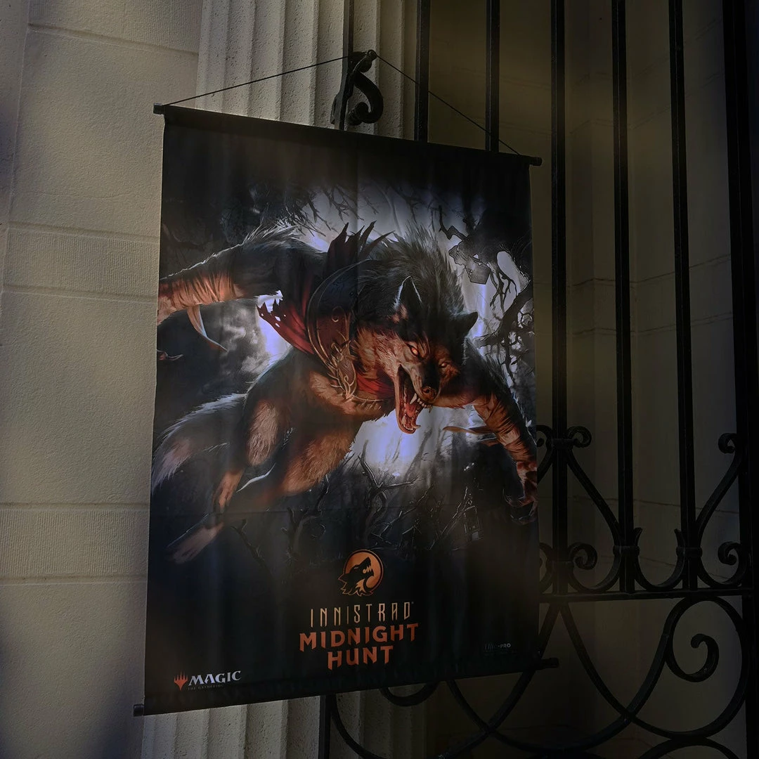Ultra PRO Innistrad: Midnight Hunt Set Display Key Art Hunt Wall Scroll For Magic: The Gathering 4 Ultra PRO Innistrad: Midnight Hunt Set Display Key Art Hunt Wall Scroll For Magic: The Gathering